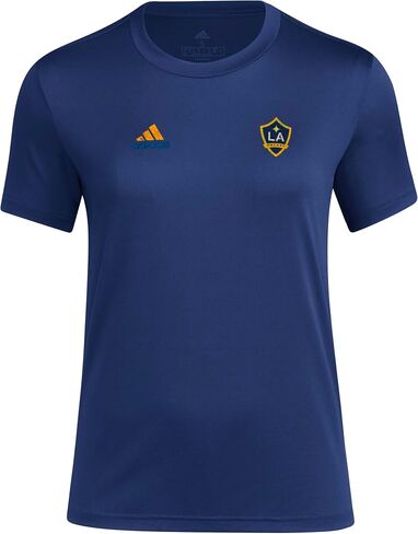 adidas Women's La Galaxy Short Sleeve Pre-Game T-Shirt in Saudi Arabia