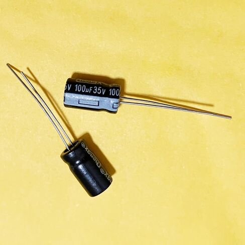 Aluminum Electrolytic Capacitor Kits 35v 470uF 10x17mm Radial Leads DIP Capacitors for Electrical Repair/Arduino/DIY etc. 20Pcs in Saudi Arabia