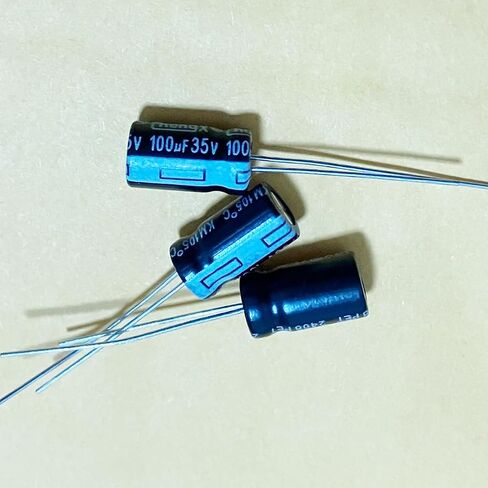 Aluminum Electrolytic Capacitor Kits 35v 470uF 10x17mm Radial Leads DIP Capacitors for Electrical Repair/Arduino/DIY etc. 20Pcs in Saudi Arabia