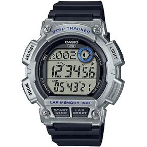 Casio Men's Quartz Sport Watch with Resin Strap, Black, 24 (Model: WS-2100H-1A2VCF)