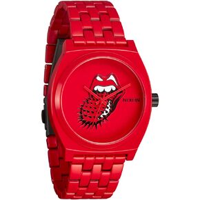 ساعة نيكسون x رولينج ستونز تايم تيلر A1356-100m مقاومة للماء للرجال انالوج بعقارب (وجه ساعة 37 ملم، سوار من الفولاذ المقاوم للصدأ 19.5 ملم - 18 ملم) in Kuwait