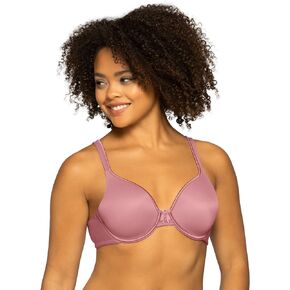 Vanity Fair Womens Body Caress Full Coverage Underwire Bra, 40C, Pink Amethyst