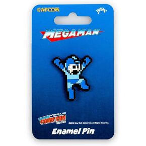 Mega Man Hero Pin | Just Funky Exclusive Mega Man Collectible Pin | 1.5" Tall