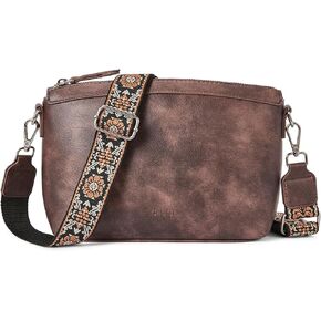 Crossbody Purses for Women, Leather Crescent Bags Crossbody with Adjustable Strap, Women's Shoulder Handbags…