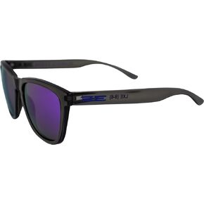 Epoch LXE Skateboarding Sport Sunglasses Grey with Purple Mirror Lens