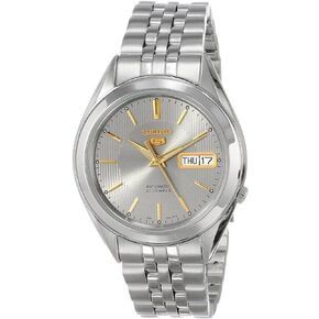 Seiko men's SNKL19K1 Stainless Steel Analog with Brown Dial Watch