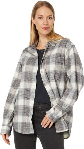 Lucky Brand Women's Oversized Boyfriend Pocket Shirt in Saudi Arabia