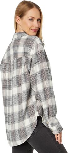 Lucky Brand Women's Oversized Boyfriend Pocket Shirt in Saudi Arabia
