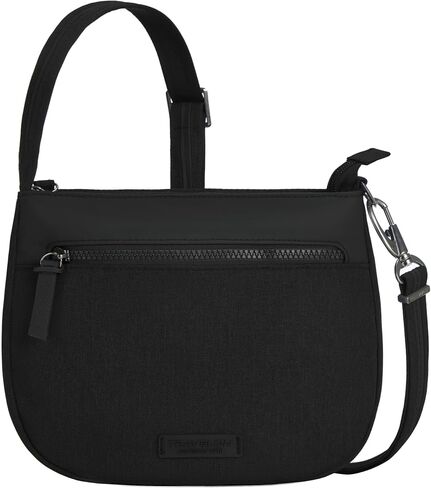 Travelon Metro Anti-Theft Saddle Crossbody, Black in Saudi Arabia