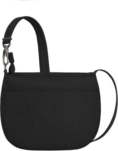 Travelon Metro Anti-Theft Saddle Crossbody, Black in Saudi Arabia