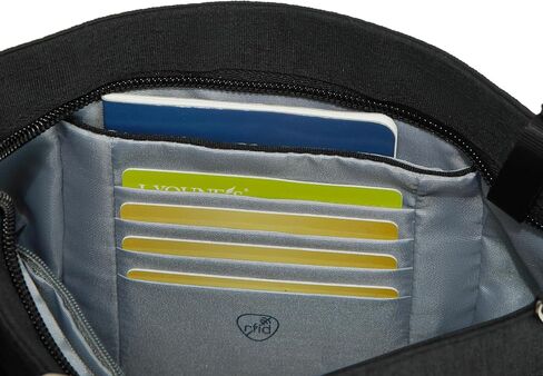 Travelon Metro Anti-Theft Saddle Crossbody, Black in Saudi Arabia