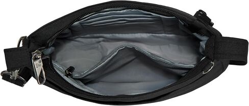 Travelon Metro Anti-Theft Saddle Crossbody, Black in Saudi Arabia