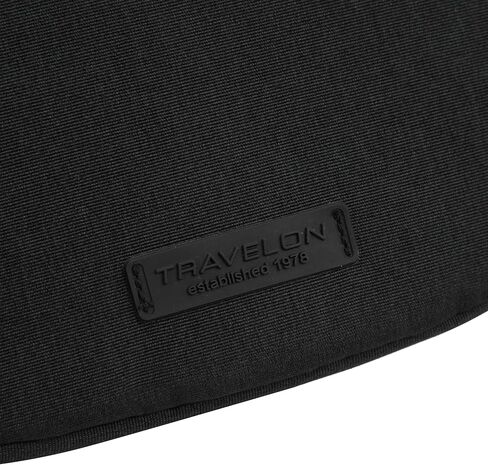 Travelon Metro Anti-Theft Saddle Crossbody, Black in Saudi Arabia