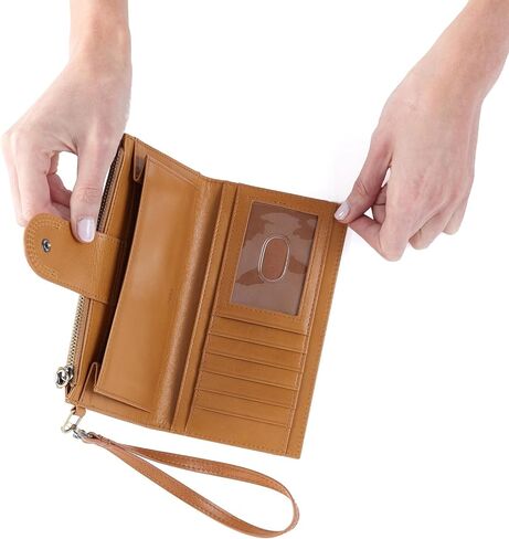 HOBO Womens Kali Phone Wallet Natural One Size in Saudi Arabia
