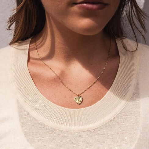 إلى الأبد متحمس القلب تشروب الملاك ميدالية قلادة قلادة | بيبي - ملاك رافايلو | 16.5 بوصة +2 بوصة in Kuwait