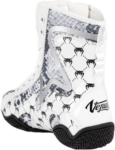 Venum White Snake Boxing Shoes - White in Saudi Arabia