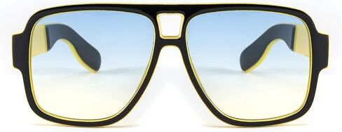 FEISEDY Retro 70s Oversized Pilot Sunglasses Women Men Plastic Vintage Square Frame B2954 in Saudi Arabia