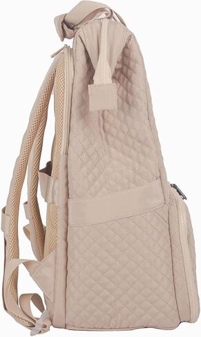 backpack with insulated compartment, laptop bag, drink pockets, internal mesh compartments, luggage strap (Black), lunch bag, insulated bag, gym bag, diaper bag in Kuwait