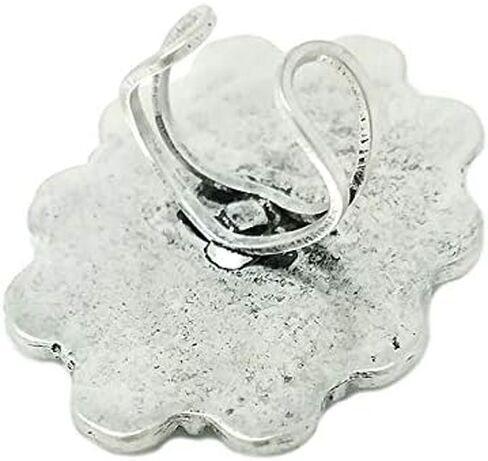 Western Flower Adjustable Cuff Ring in Saudi Arabia