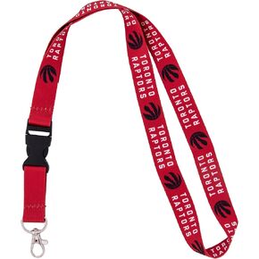 Desert Cactus Toronto Raptors Lanyard Keychain Detachable NBA Breakaway Snap Buckle National Basketball Association Car Keys ID Badge Holder (Lanyard 1)