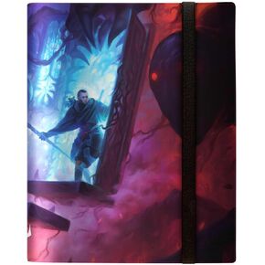 Ultra PRO - MTG Dusmourn 9-Pocket PRO-Binder for Magic: The Gathering FT. Packaging Key Artwork, Protects and Stores 360 Standard Size MTG Cards In Side Loading Pockets, Black Webbed Pages