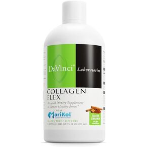 DAVINCI Labs - Collagen Flex - A Liquid Dietary Supplement to Support Healthy Joints - Toasted Cinnamon - Gluten Free, Soy Free - 7.6 fl oz
