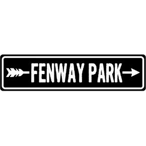 فينواي بارك لافتة البيسبول الديكور خمر Ballpark ديكور القصدير علامات جدار الفن اللوحة 16 × 4 بوصة معدنية in Kuwait