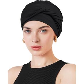 Movable Knot Beanies with Relaxed Stretch Elastic, Warm Winter Hats for Women