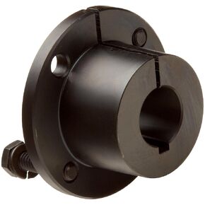 Type QT QT34 Sure-Grip Bushing, Steel, Inch, 0.75" Bore, 1.625" OD, 1.25" Length, 1750 lbs/in Torque