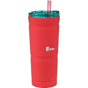 Bubba Envy S Stainless Steel Tumbler, 24oz. Water Bottle, Medium, Azalea