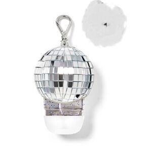 Bath Body Works Hand Sanitizer Holder Disco Ball, 1 Count (Pack of 1)