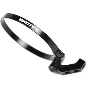 Exotek 1718BLK Exo Fan Mount-Clamp On Set, Angled for 1/10 Buggies, Trucks, Sedans (Black)