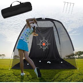 شبكة تدريب الجولف، شبكة جولف 8 × 6 أقدام، شبكة جولف للقيادة في الفناء الخلفي، شبكة جولف محمولة، شبكة جولف للاستخدام الداخلي، شبكة تدريب جولف محمولة في الهواء الطلق، شبكة جولف مع قطعة قماش مستهدفة in Kuwait