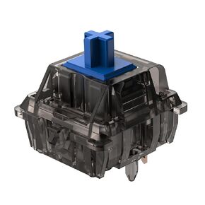 DUROCK Silent Linear Switches, Classic Blue Stem 5 Pins DUROCK Silent Switches, Pre-lubed MX Silent Key Switches (DUROCK Daybreak 67g, 70pcs)