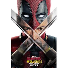 Deadpool & Wolverine 2 - Deadpool 2024 Movie Poster 16x24", Unframed