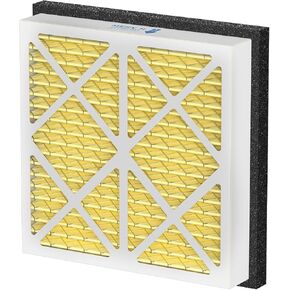 20x20x3 MERV 13 Pleated Air Filter Replacement Compatible with Zephyr VGF Series 20x20x3 Whole Home Return Air Grille Filter, MERV 13 Air Filtration System, 2 Pack