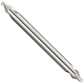 YG-1 D1C90 High Speed Steel Long Length Center Drill Bit, Uncoated (Bright), Slow Spiral, 60 Degree, 5/64" Diameter x 5" Length (Pack of 1)