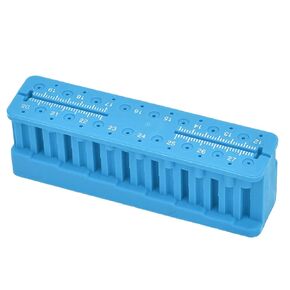 Dental Endodontic Measuring Tools File Holder, Autoclaveable Endo Files Block Measuring Instrument Ruler A-upside measure