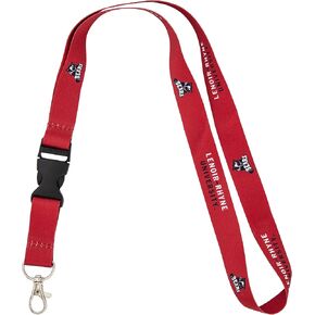 Desert Cactus Lenoir-Rhyne University Lanyard Bears LR LRU Car Keys ID Badge Holder Keychain Detachable Breakaway Snap Buckle (Red)