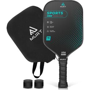 MURT Pickleball Paddle, T700 Carbon Fiber Pickleball Paddles with Cover,2024 USAPA Approved, High Grit & Spin, Honeycomb Core, Pickleball Gifts, 16mm in Saudi Arabia