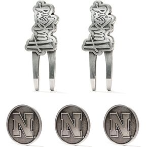 9&8 Golf Nebraska Cornhuskers Divot Repair and Ball Marker Pack