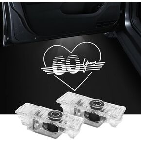 2Pcs Car Door Lights Projector for Mini Clubman/Countryman/Paceman/Sports/Cooper R55 R56 R57 R58 R59 R60 R61 F55 F56 F57 Car Accessories - Ghost Shadow Welcome LED Puddle Lights