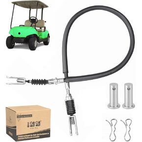 10L0L JW1-F6341-31-00 Golf Cart Brake Cable for Yamaha G29/Drive Gas 2007-2015 Model 43.7" with Pin Clevis Clip