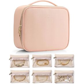 6 قطع من جيوب تخزين المجوهرات وحقيبة المكياج من فلاندو in Kuwait