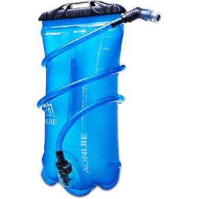 Azarxis Hydration Water Bladder 1.5L Leakproof Water Reservoir, BPA Free Running Vest Pack Replacement for Outdoor Sports Travel Hiking Biking Climbing Cycling