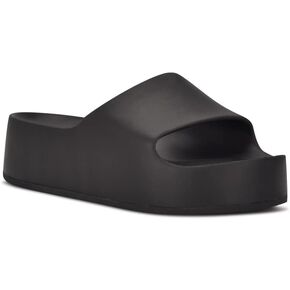 Nine West Womens Pool Platform Slide Sandals