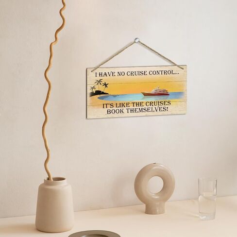 Home is Where We Park It - Hanging Wood Plaque with Rope, Printed Wood Plaque Motorhome Sign Hanging for Camping Door Porch, Hallway Wall Art Home Farmhouse Decoration Gifts for Camper -C23 in Saudi Arabia
