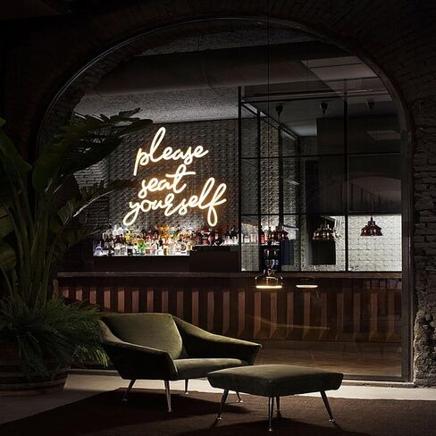 QiaoFei Led You Are So Amazing Neon Sign Word/Levels USB مدعوم بمفتاح باهت لأضواء النيون لغرفة المنزل وبار الفن وديكور الحائط ونافذة غرفة المعيشة وديكور الحائط (أبيض دافئ) in Kuwait