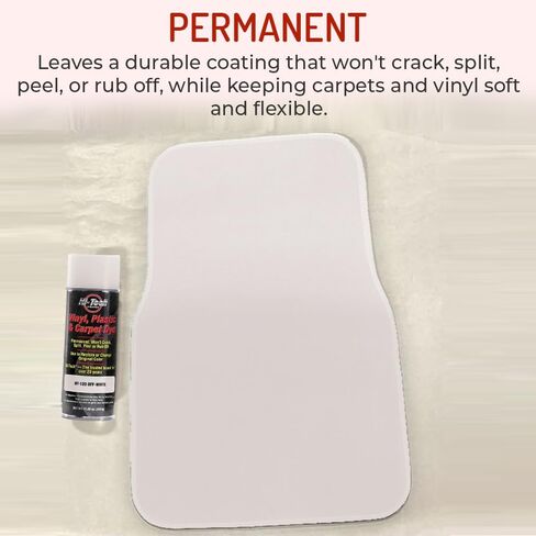 HI-TECH Vinyl, Plastic, Carpet Dye | Leather, Upholstery, Fabric Paint, Off White (1 Pack) in Saudi Arabia