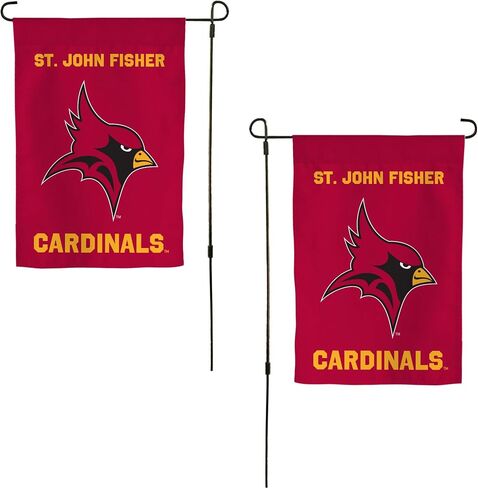 لافتة علم حديقة جامعة سانت جون فيشر من Desert Cactus SJFC Cardinals 100% بوليستر (تصميم A) in Saudi Arabia